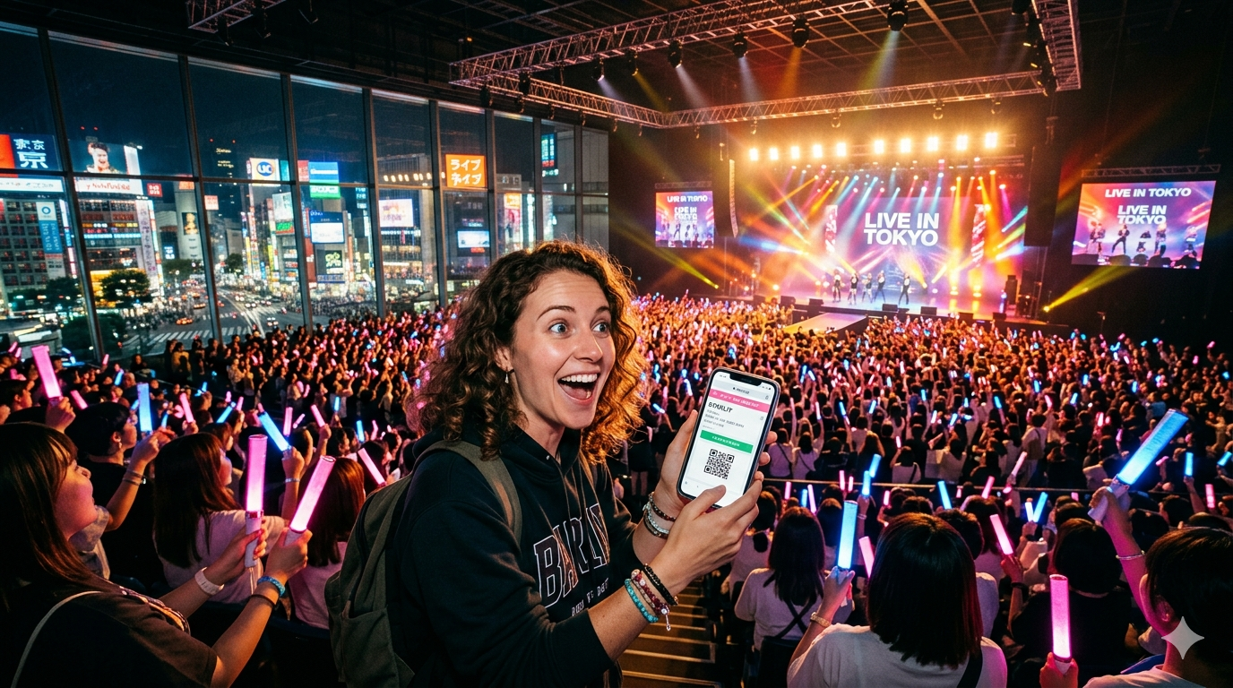 Read more about the article Buy Concert Tickets in Japan Without a JP Address