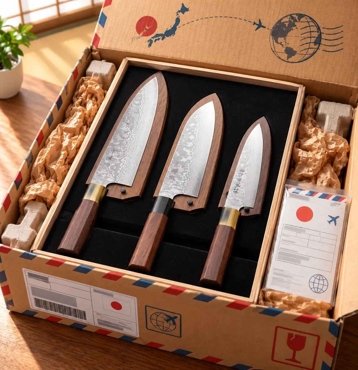 Japanese kitchen knife