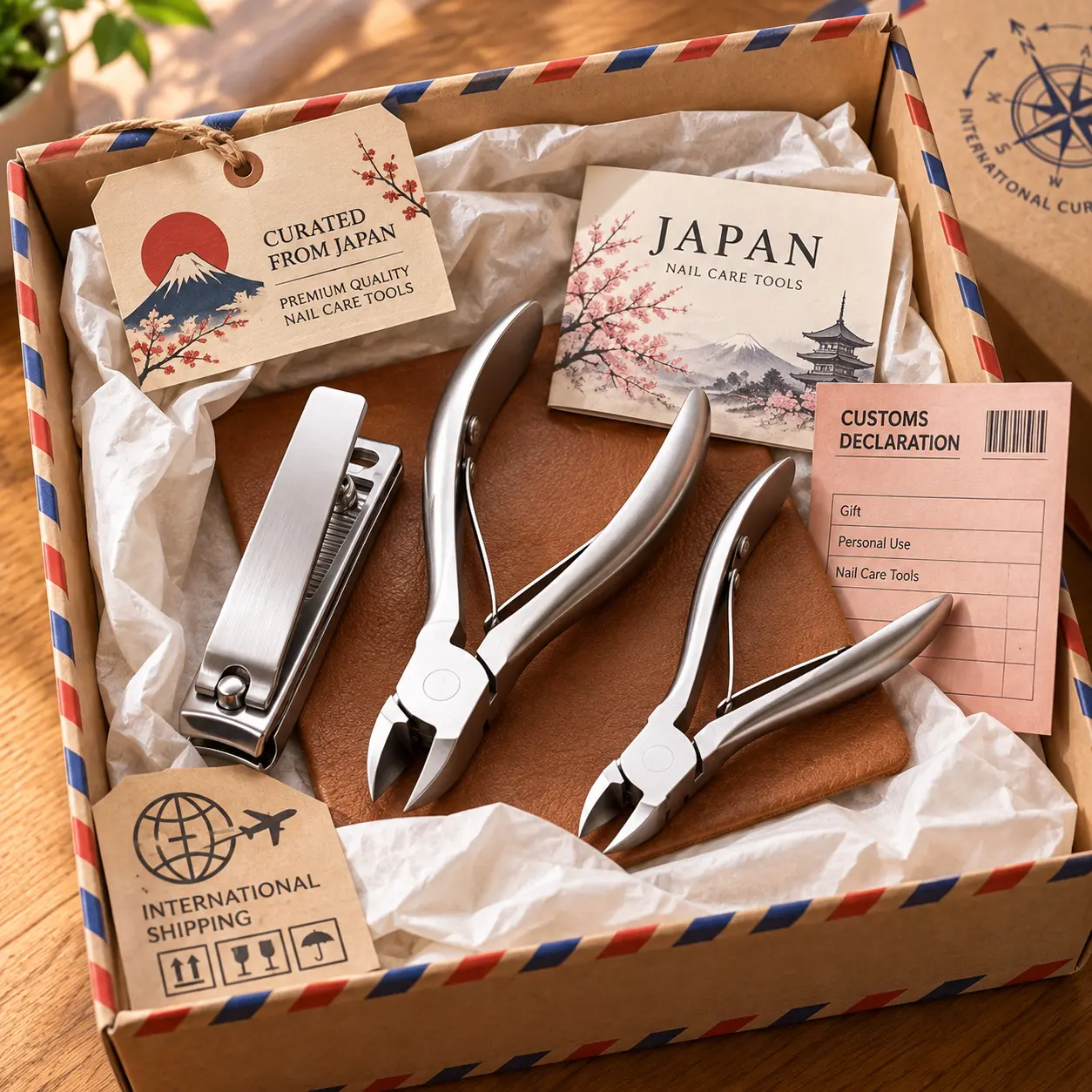 Japanese-made nail clippers